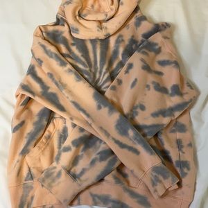 tye dye hoodie size M